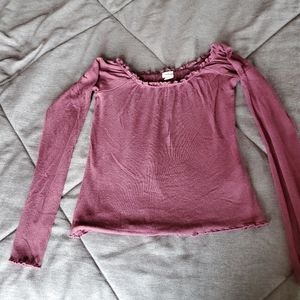 Long Sleeve Crop Top - Closing Account Make Offer